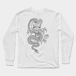 Classic chinese dragon Long Sleeve T-Shirt